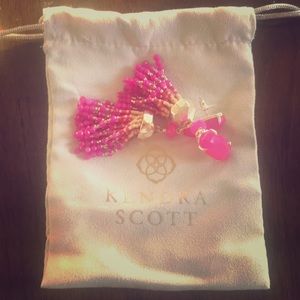 Kendra Scott Dove in Pink Agate